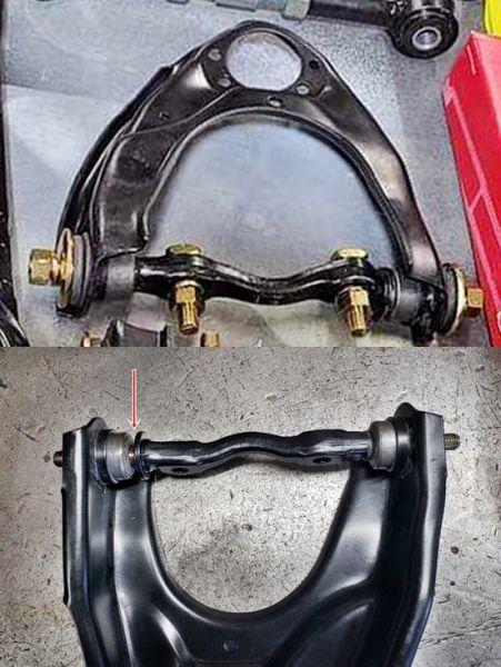 Calliums_upper_control_arm_vs_mine.jpg